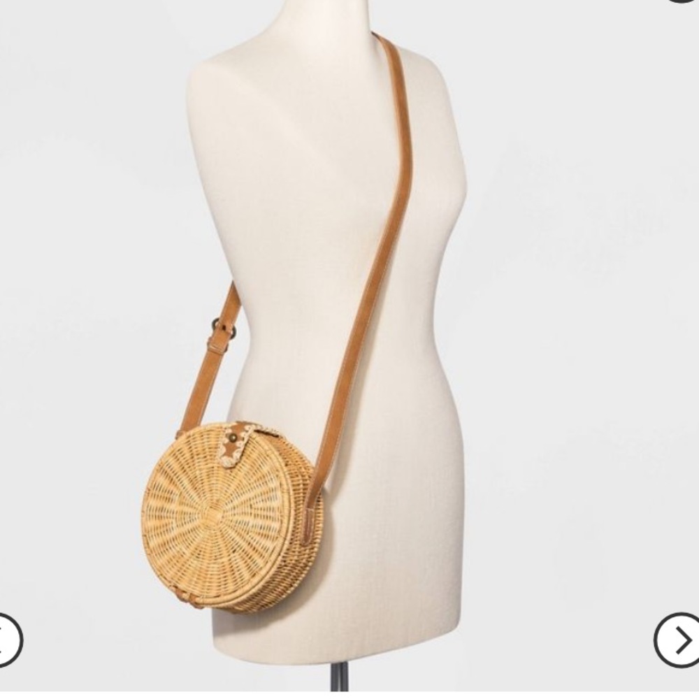 Target brand straw bag